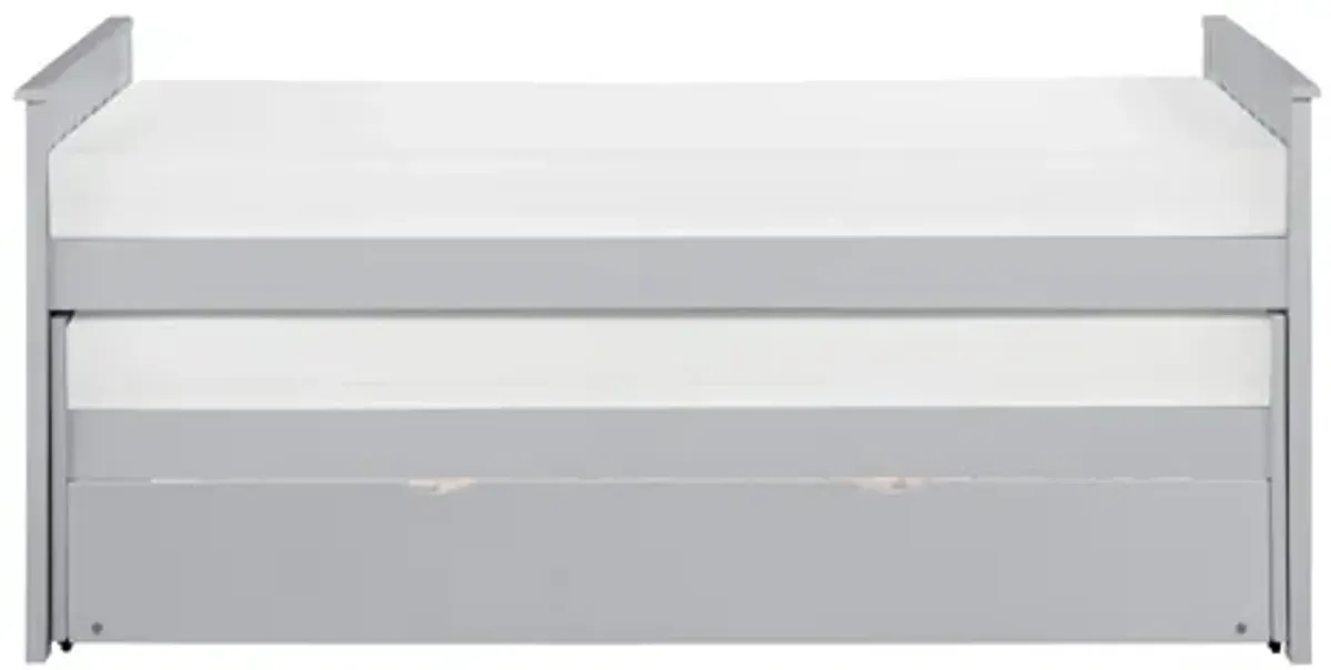 Orion Gray Twin/Twin/Twin Trundle Bed