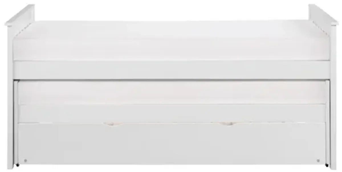 Galen White Trundle Twin/Twin/Twin Bed Set