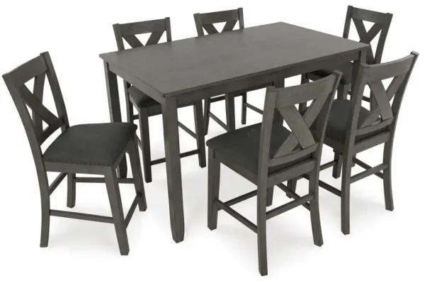 Caitbrook Counter Height 7-Peice Dining Set
