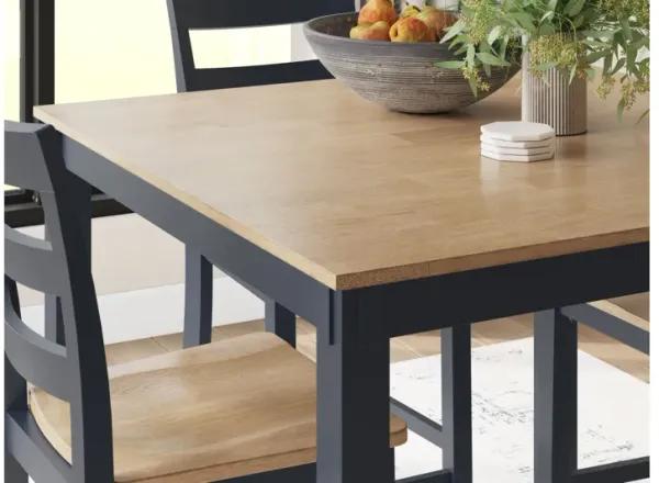 Gesthaven Blue Counter Height 5-Piece Dining Set