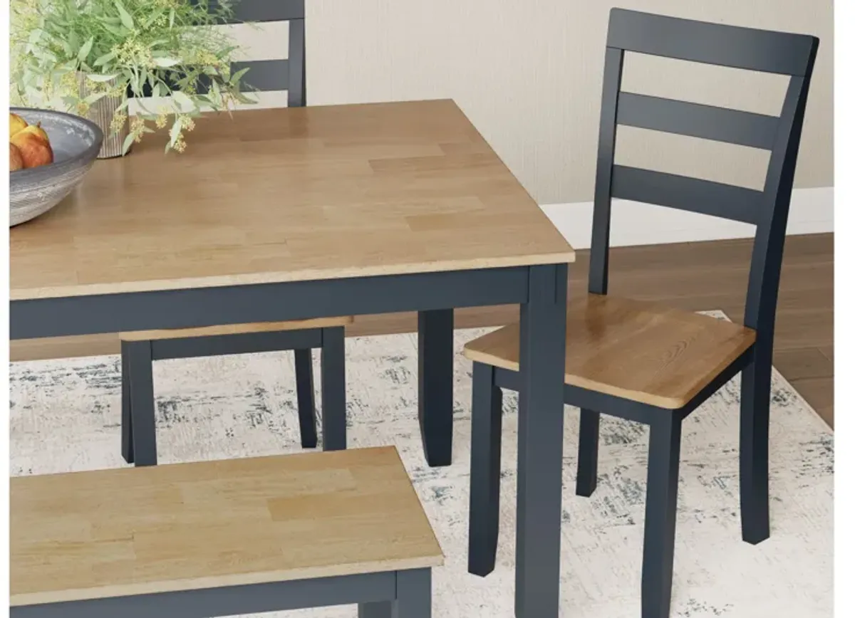 Gesthaven Blue 6-Piece Dining Set
