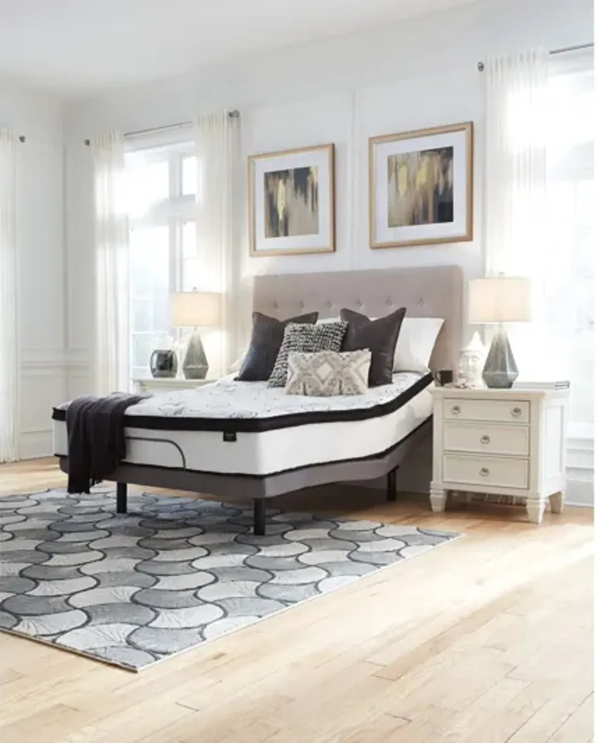 Ashley Chime Hybrid Ultra Plush California King 12" Mattress