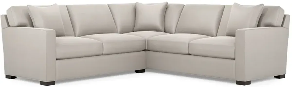 Harmonie Beige 2-Piece Sectional with Left Arm Facing Loveseat