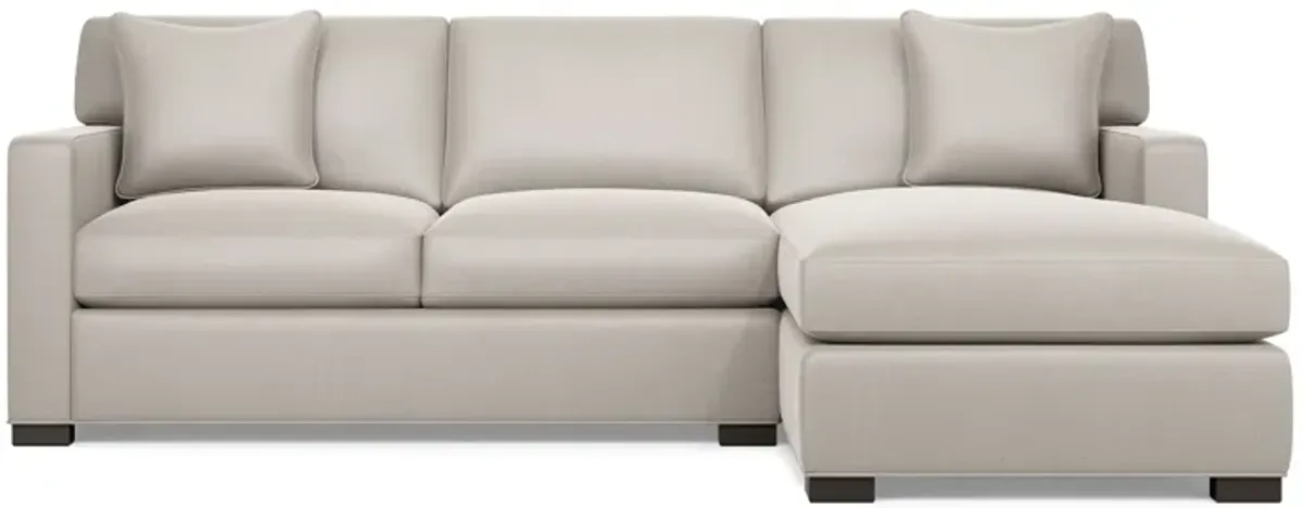Harmonie Beige 2-Piece Sectional with Right Arm Facing Chaise