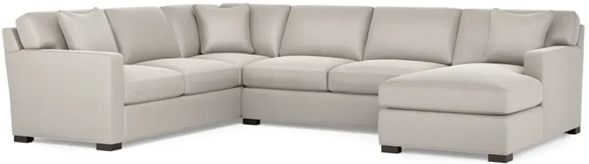 Harmonie Beige 3-Piece Sectional with Right Arm Facing Chaise