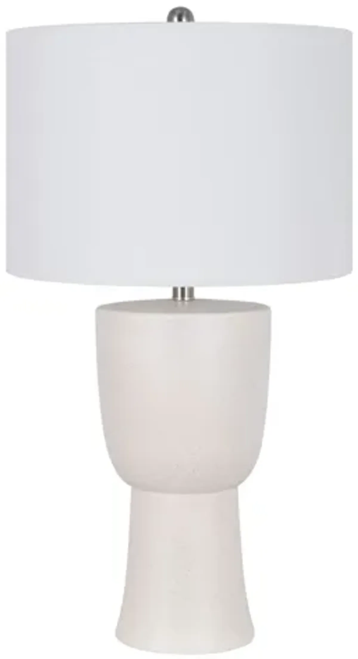 31" Polyresin Table Lamp