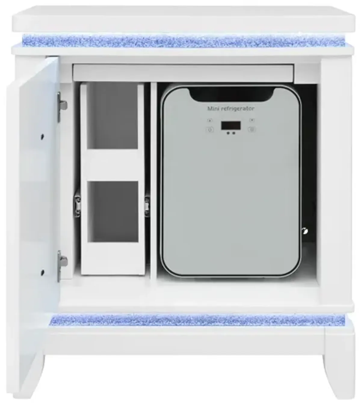 Alina White Nightstand