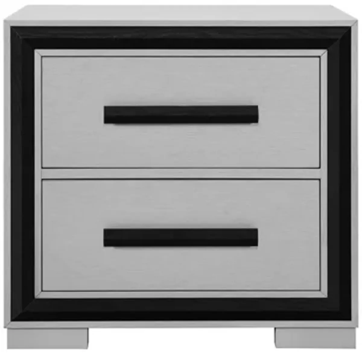 Amelia Grey/Black Nightstand