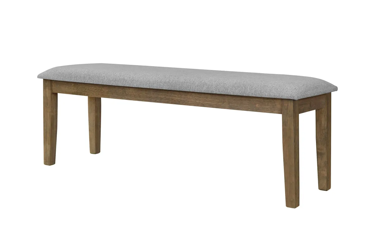 Global Furniture D2974 Grey Dining Bench