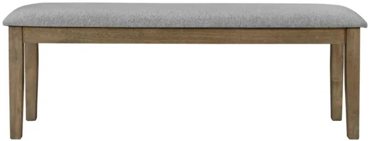 Global Furniture D2974 Grey Dining Bench