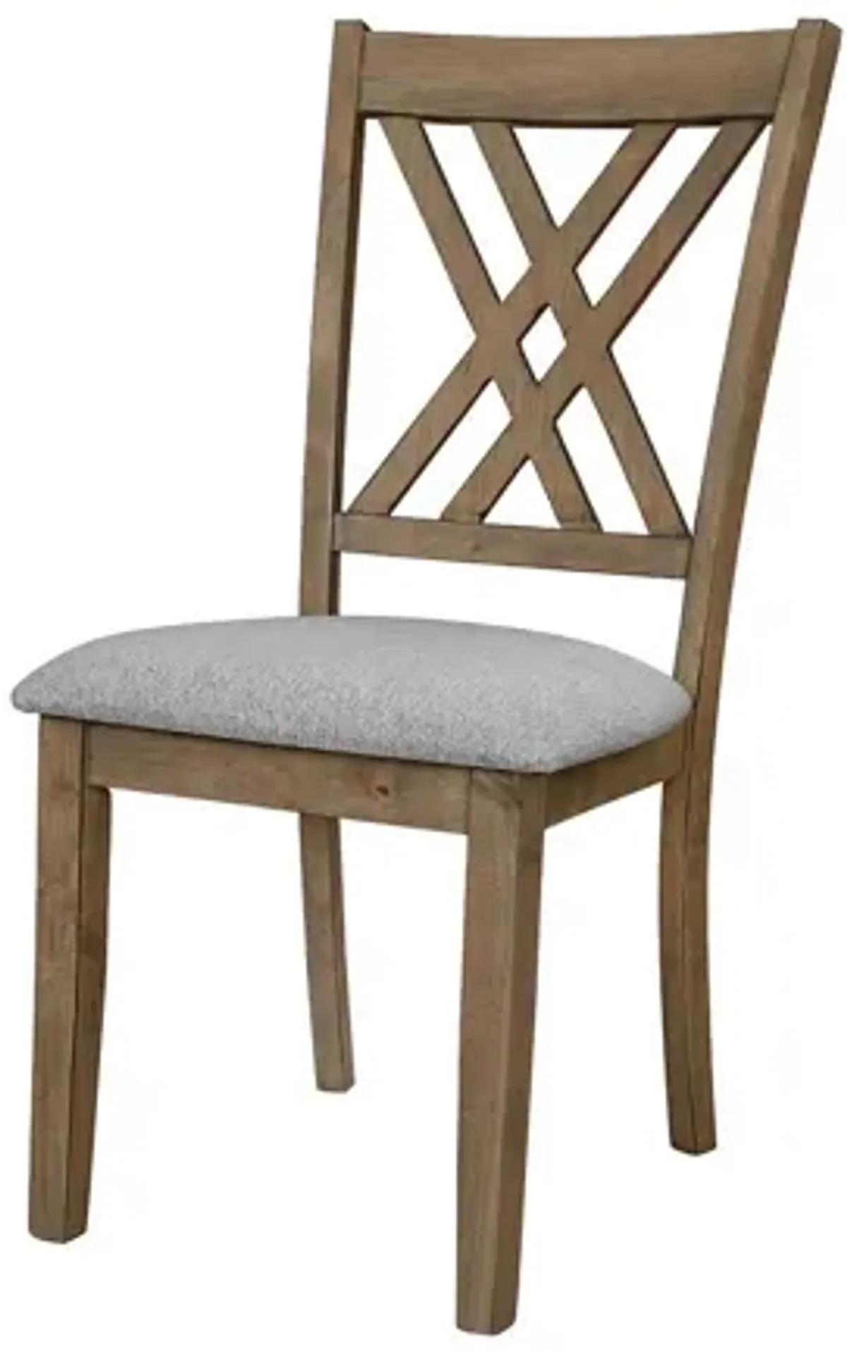 Global Furniture D2974 Grey Dining Chair - 2 Pack
