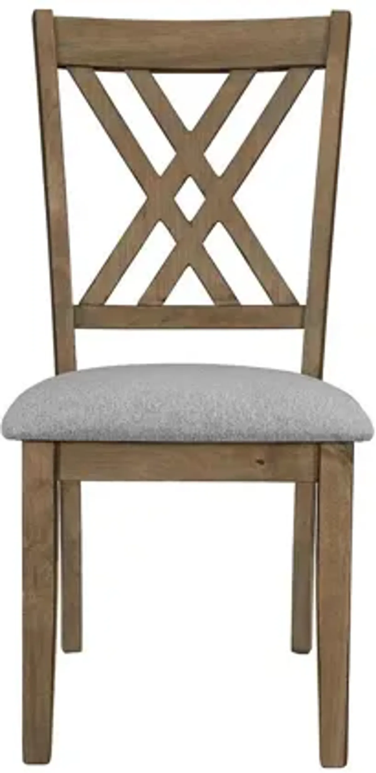 Global Furniture D2974 Grey Dining Chair - 2 Pack