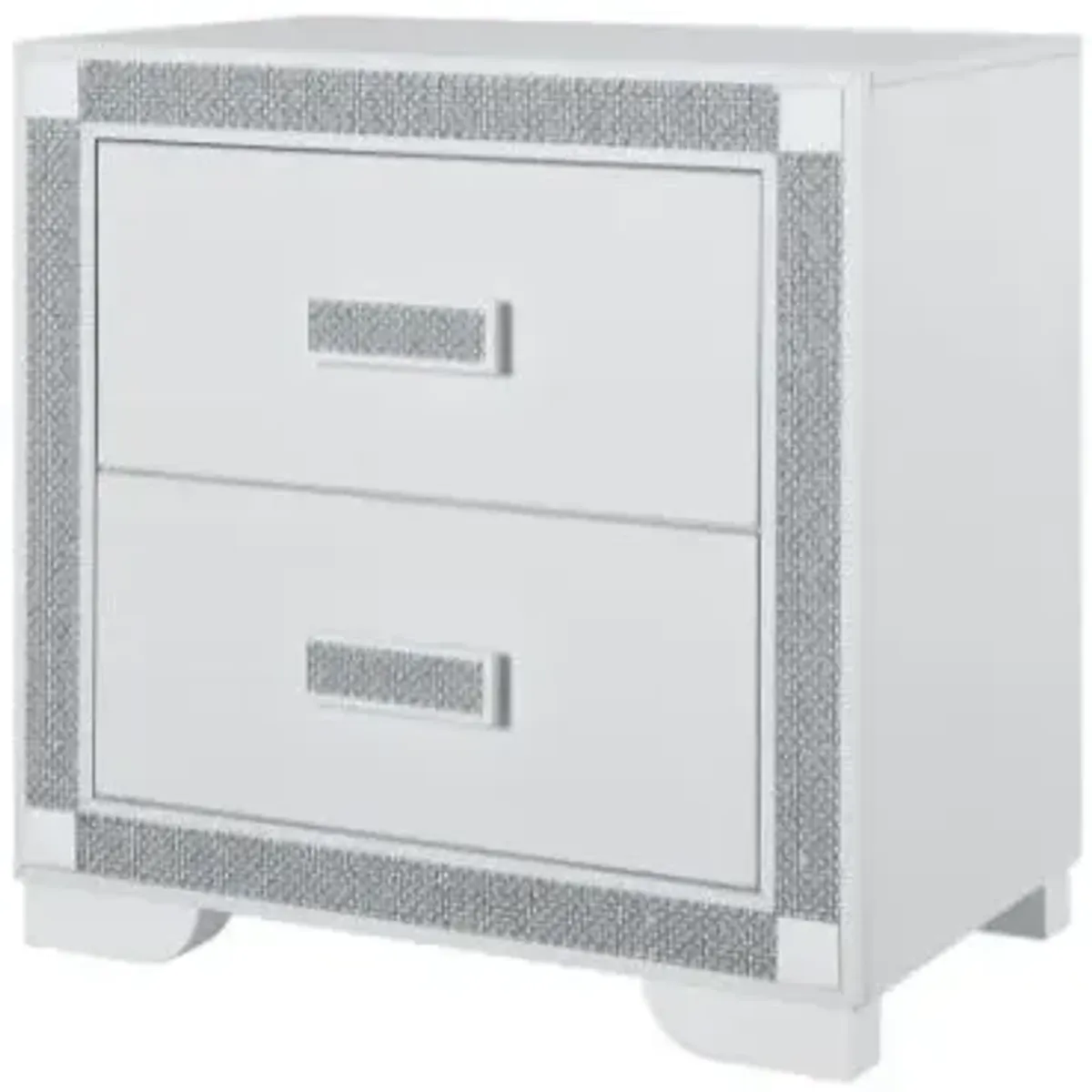 Soleil White Nightstand