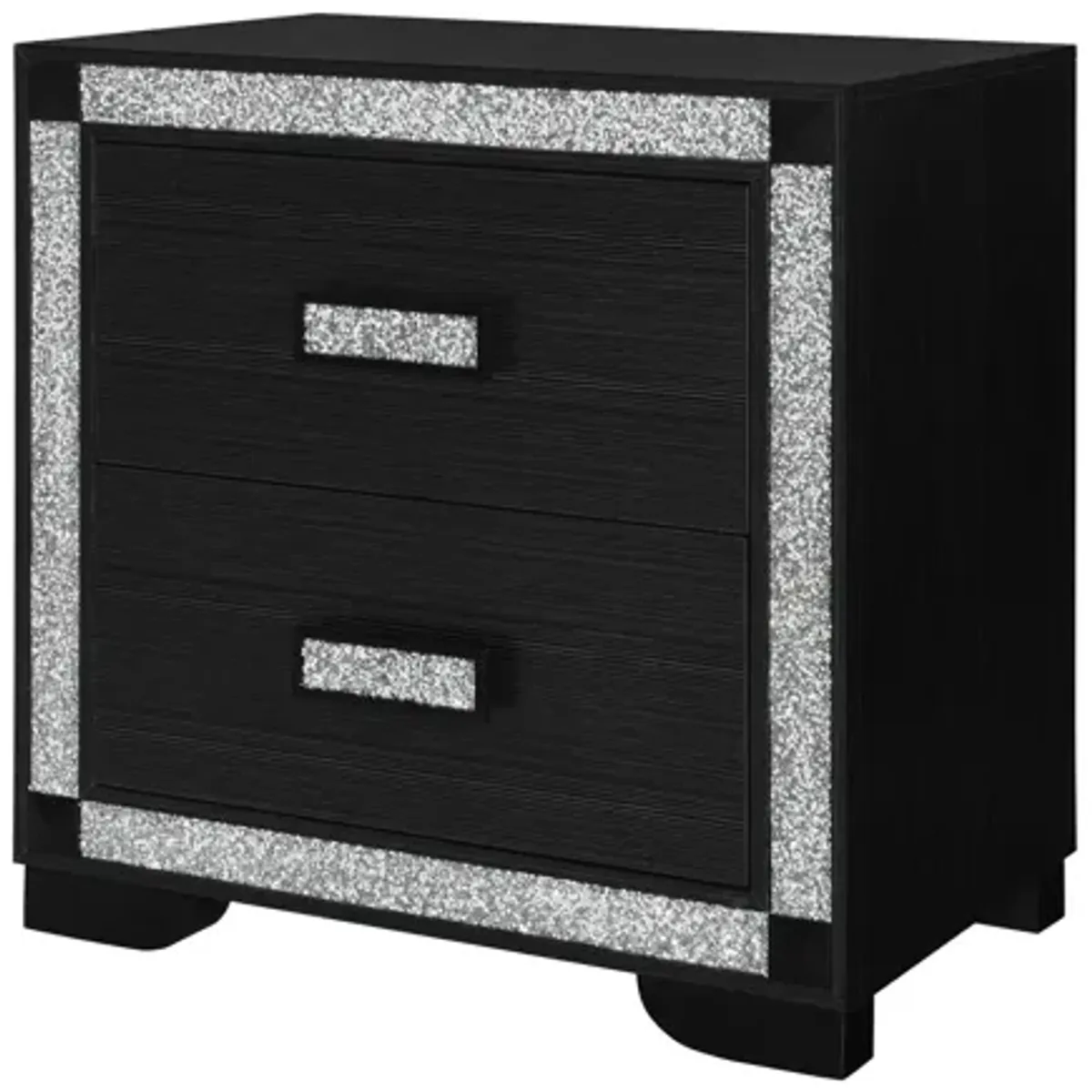 Soleil Charcoal Nightstand