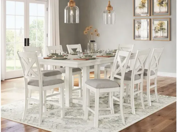Robbinsdale 11-Piece Counter Height Dining Set