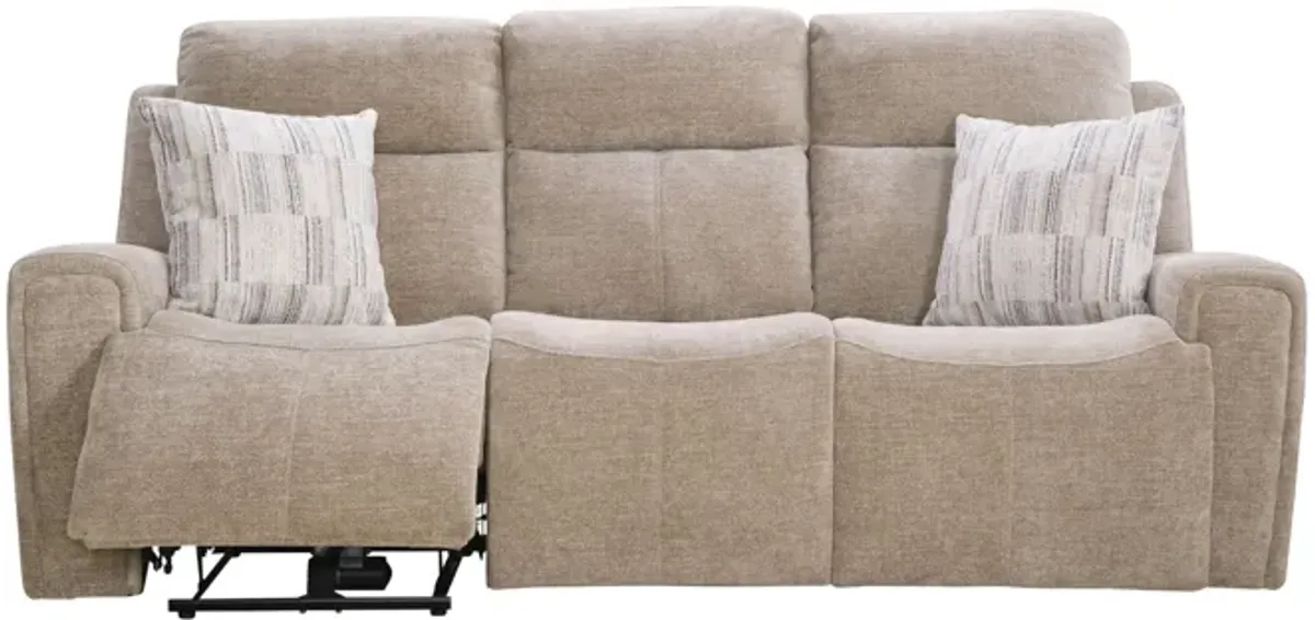 Mirmar Sand Dual Power Motion Sofa
