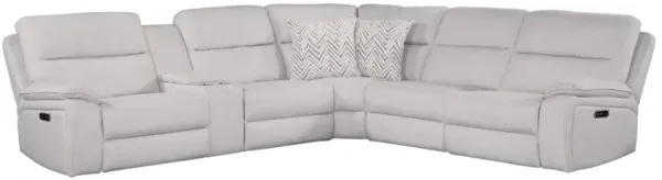 Westhaven Ivory Dual Power Sectional