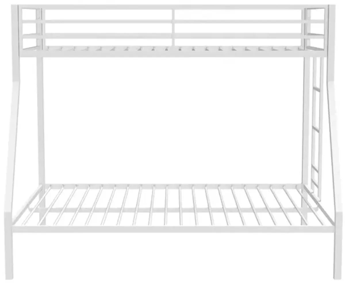 Alevera Twin / Full Bunk Bed - White