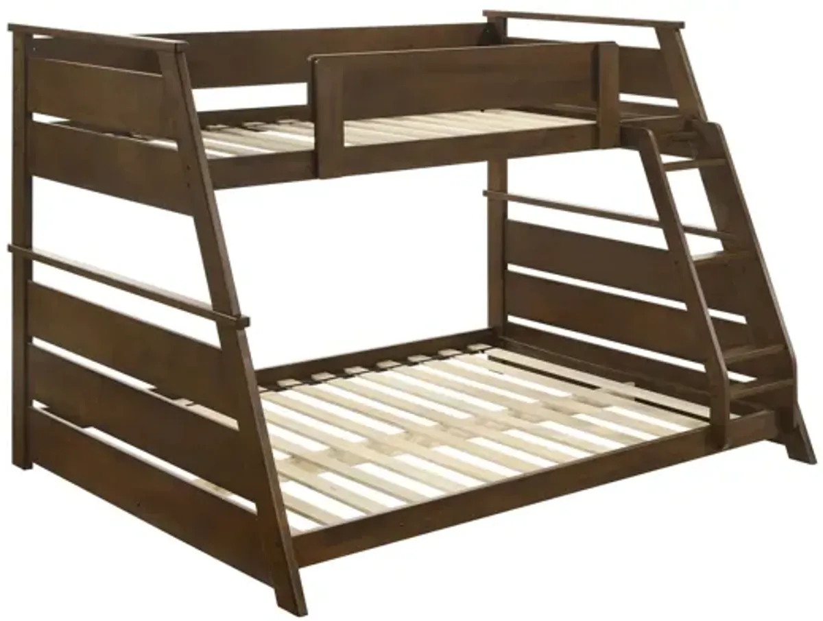 Holden Twin / Full Bunk Bed - Walnut
