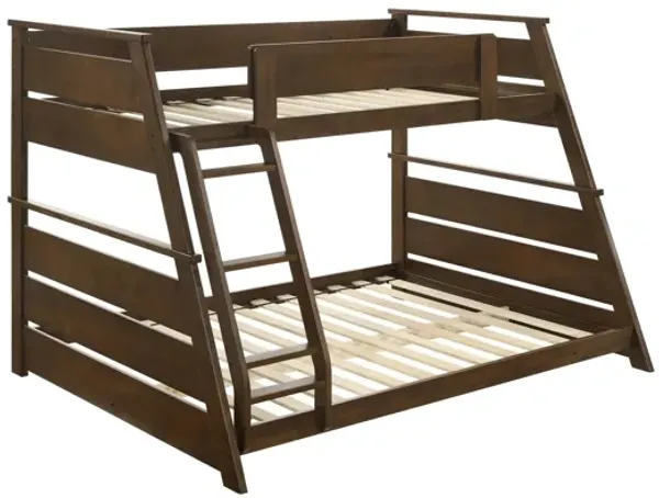 Holden Twin / Full Bunk Bed - Walnut