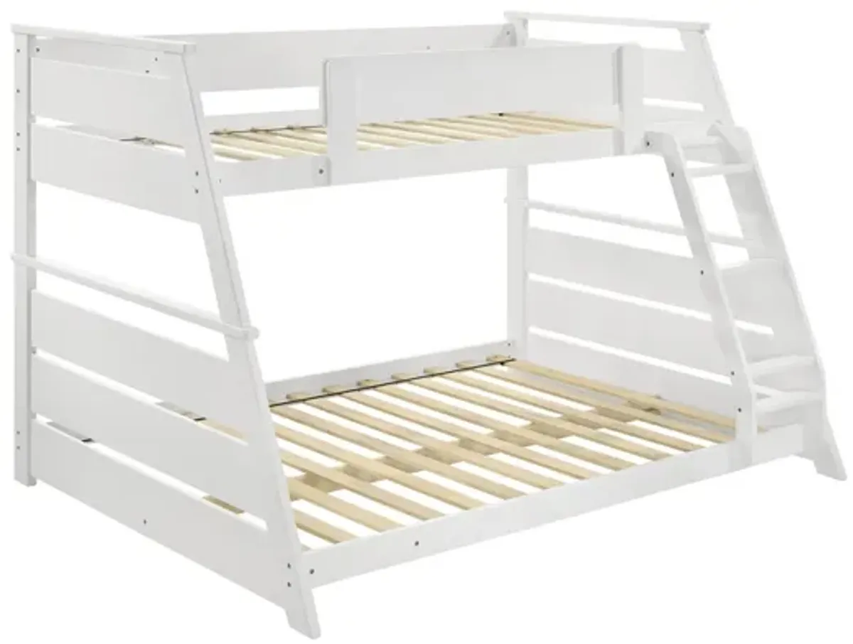 Holden Twin / Full Bunk Bed - White