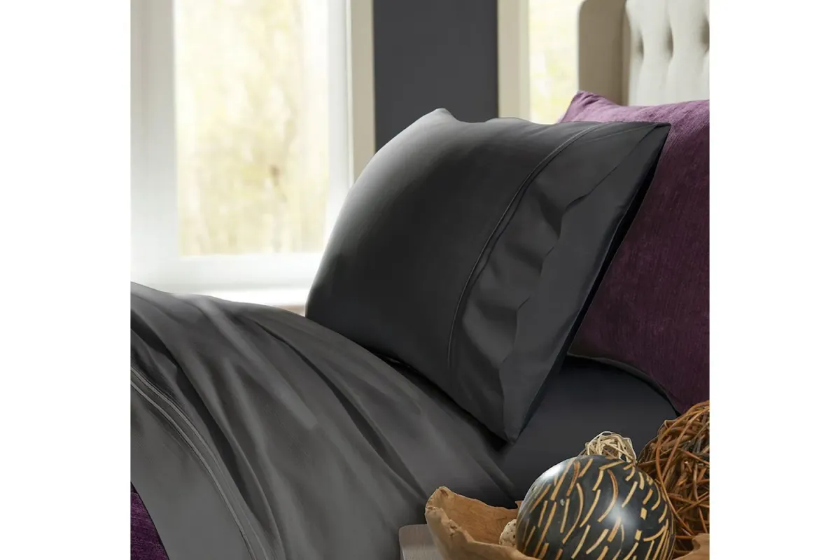 Premium Bamboo King Sheet Set - Shadow