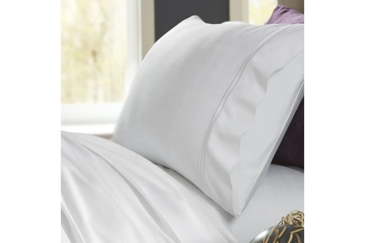 Premium Bamboo Split King Sheet Set - White