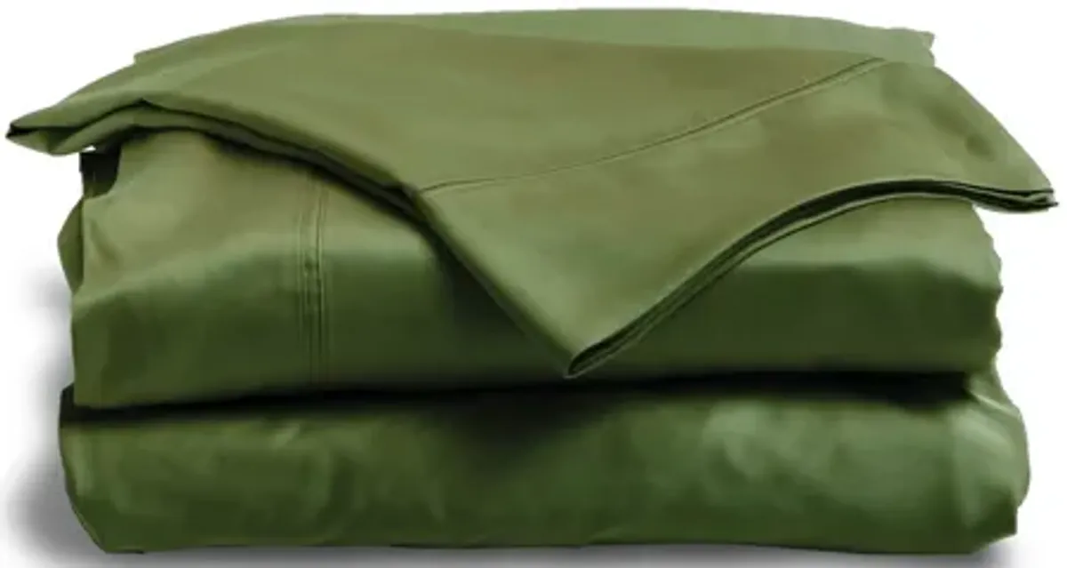 Premium Recovery Celliant® Viscose King Sheet Set - Moss