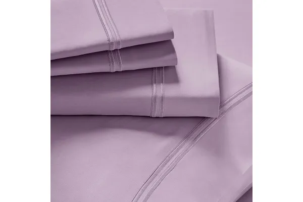 Premium Refreshing Tencel™ Lyocell California King Sheet Set - Lilac
