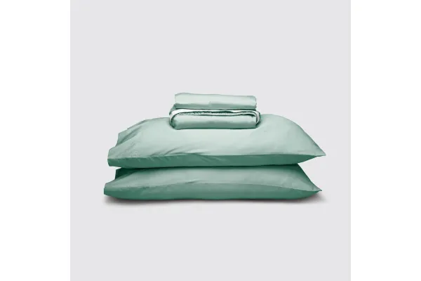 Weightless Cotton Queen Sheet Set - Seafoam