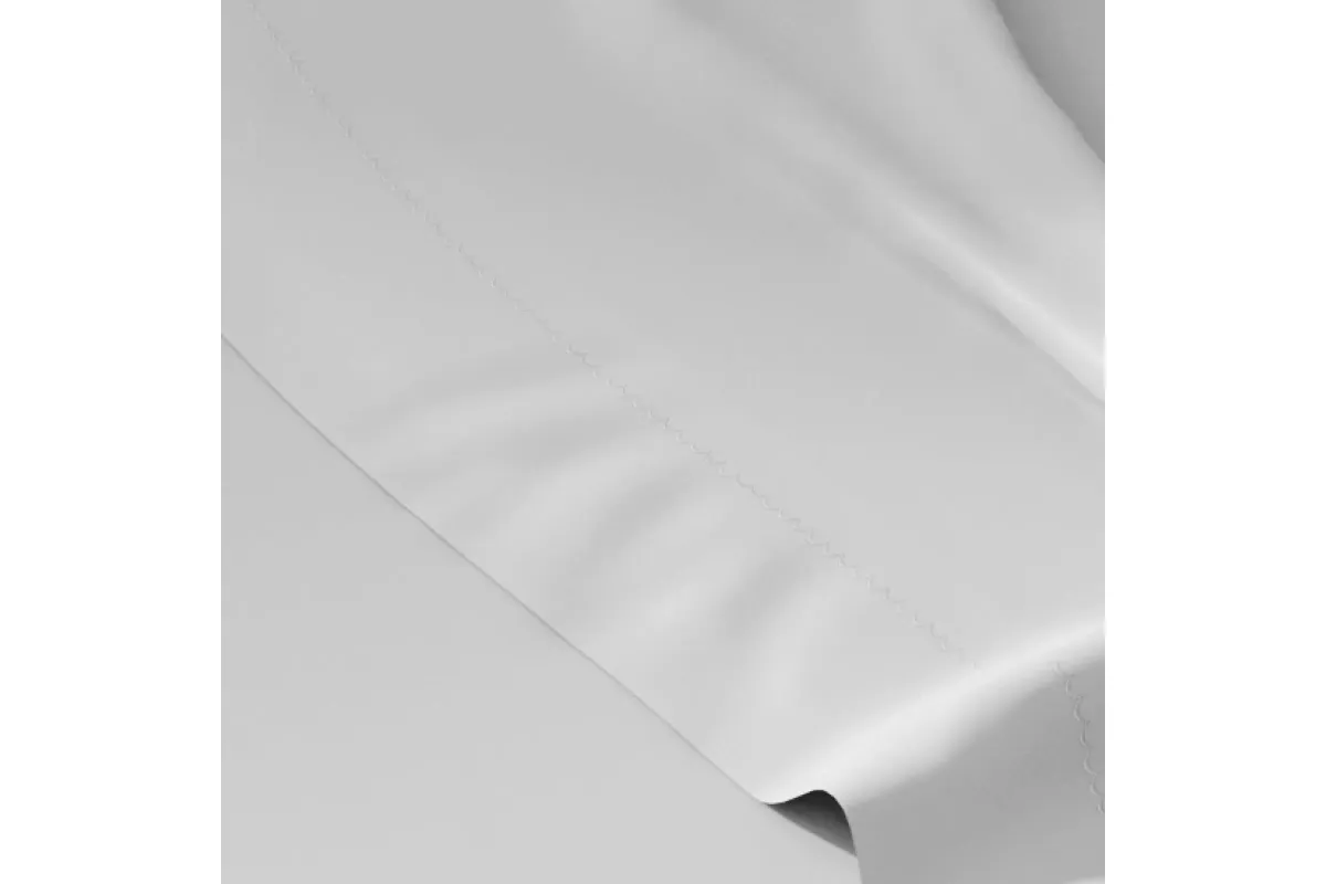 Weightless Cotton Split Head Queen Sheet Set - Coastal Gray