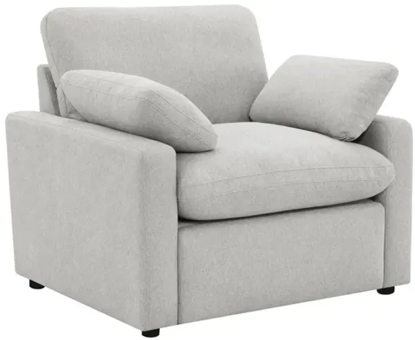 Collins Upholstered Power Recliner Chair - Grey