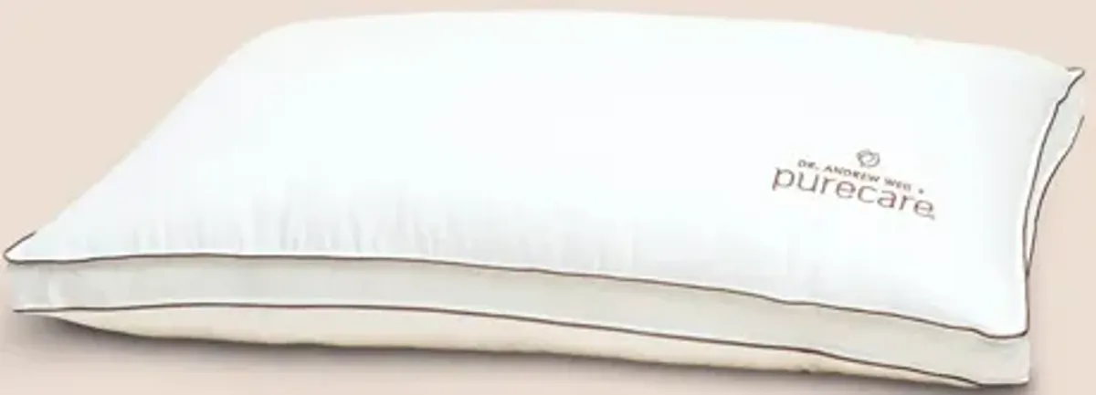 Dr. Weil Chambered Down King Pillow - White