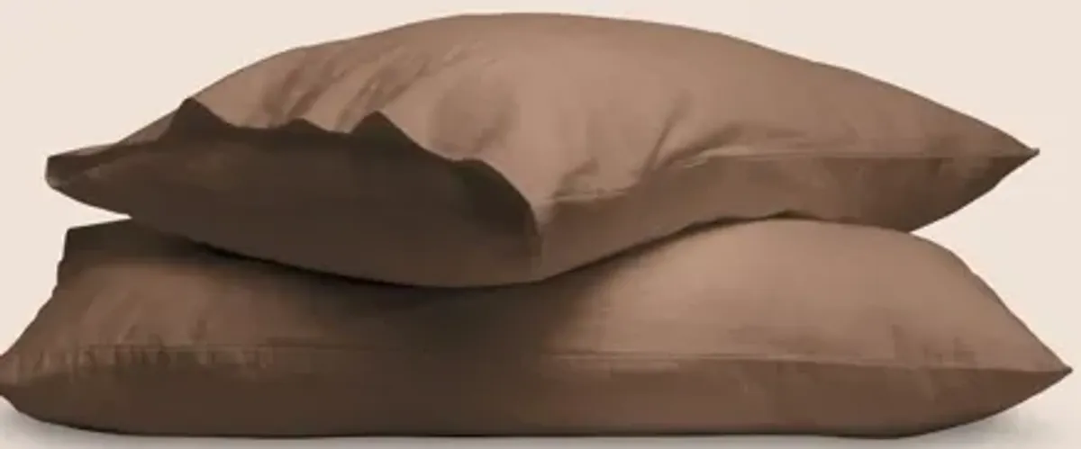 Dr. Weil Blended Linen Cal King Sheets - Cacao