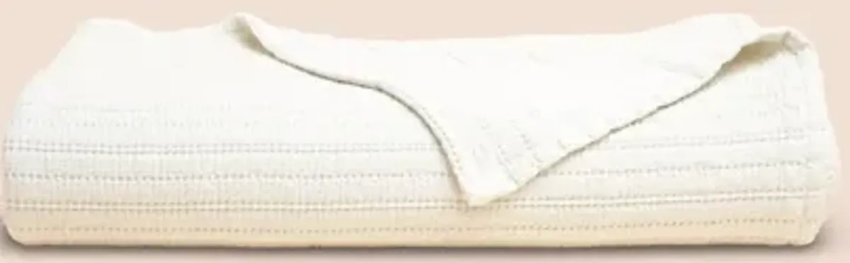 Dr. Weil Ridgeback Coverlet - Ecru