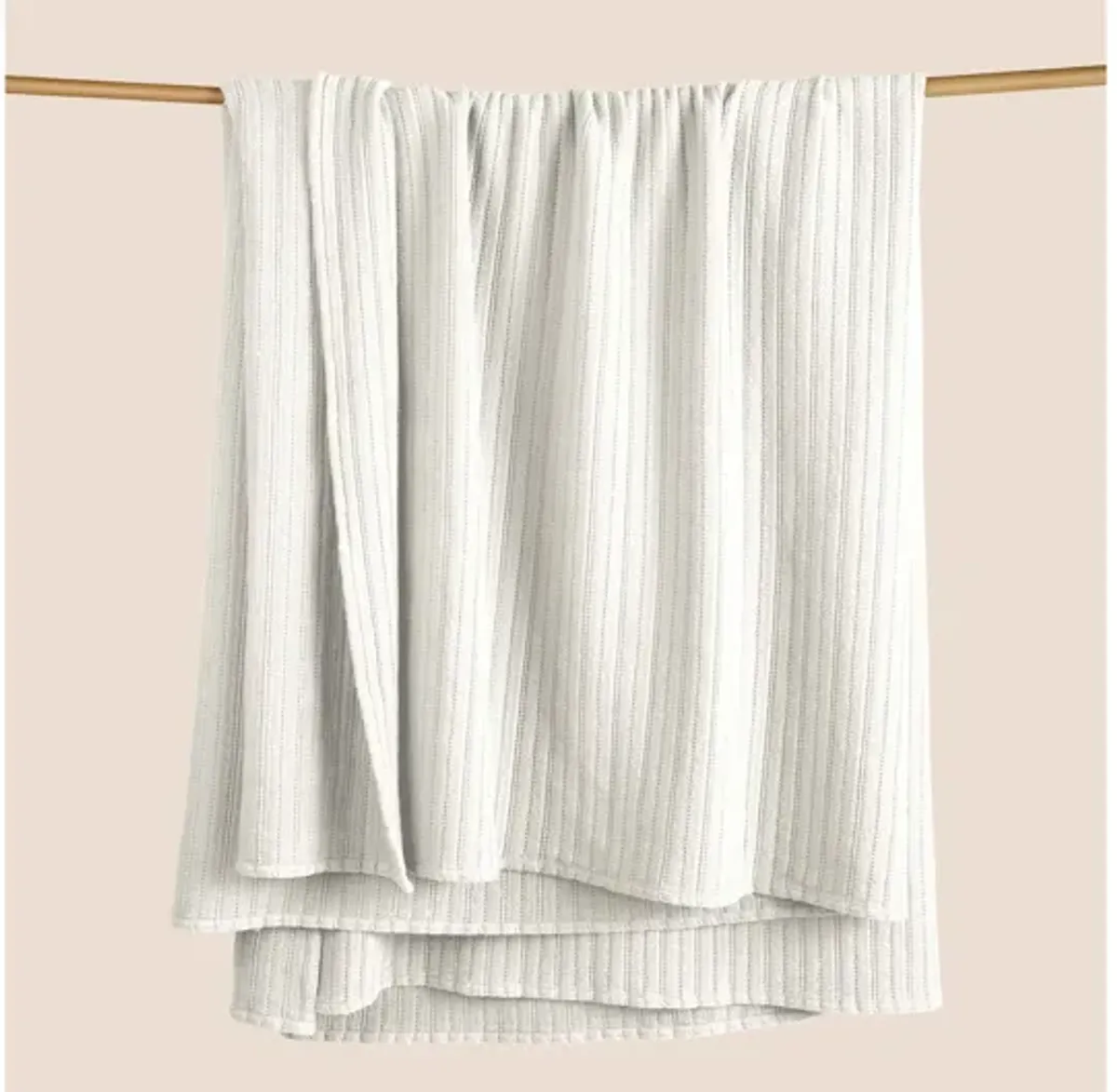 Dr. Weil Ridgeback Coverlet - Ecru