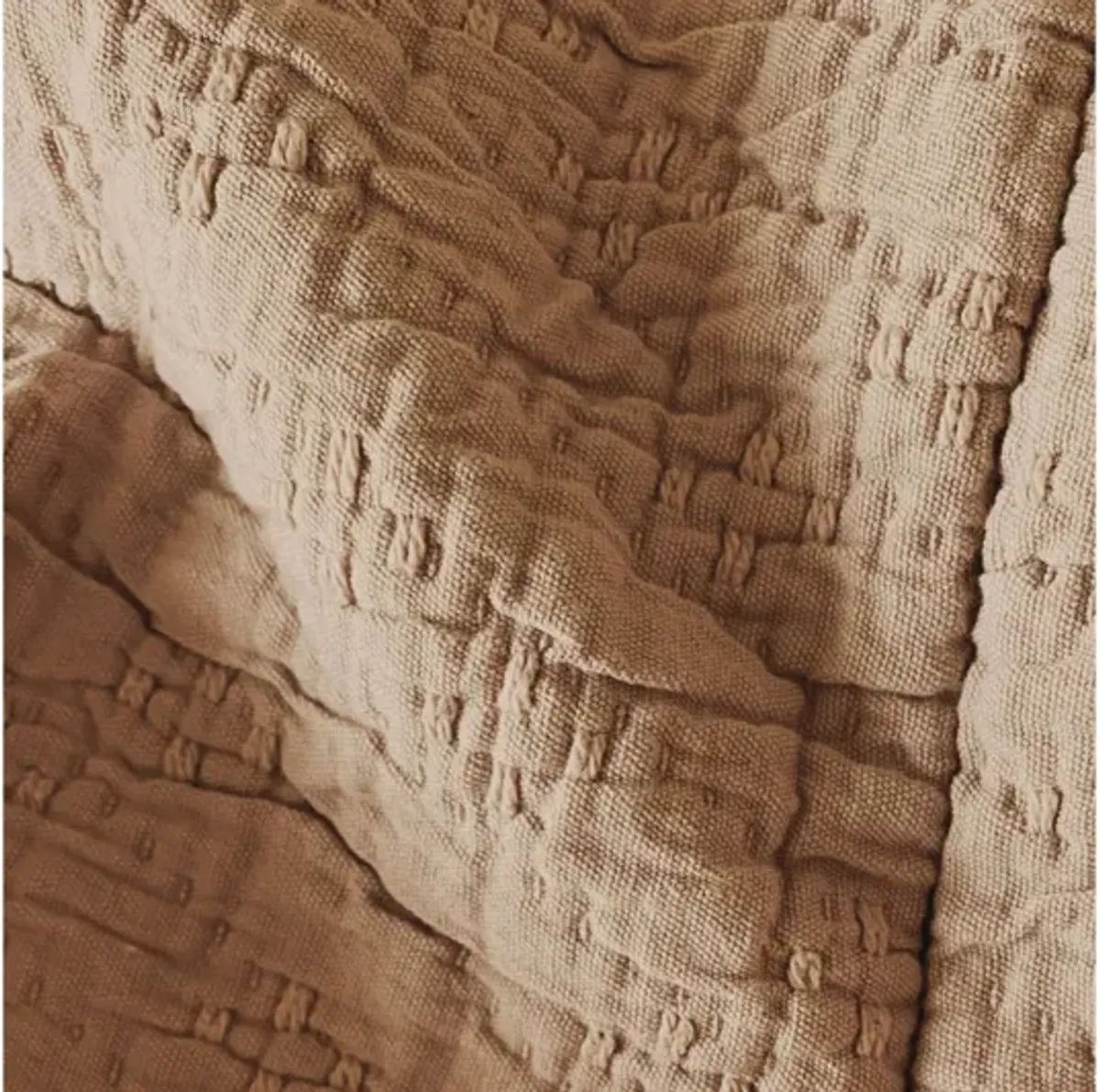 Dr. Weil Wave Coverlet - Ochre