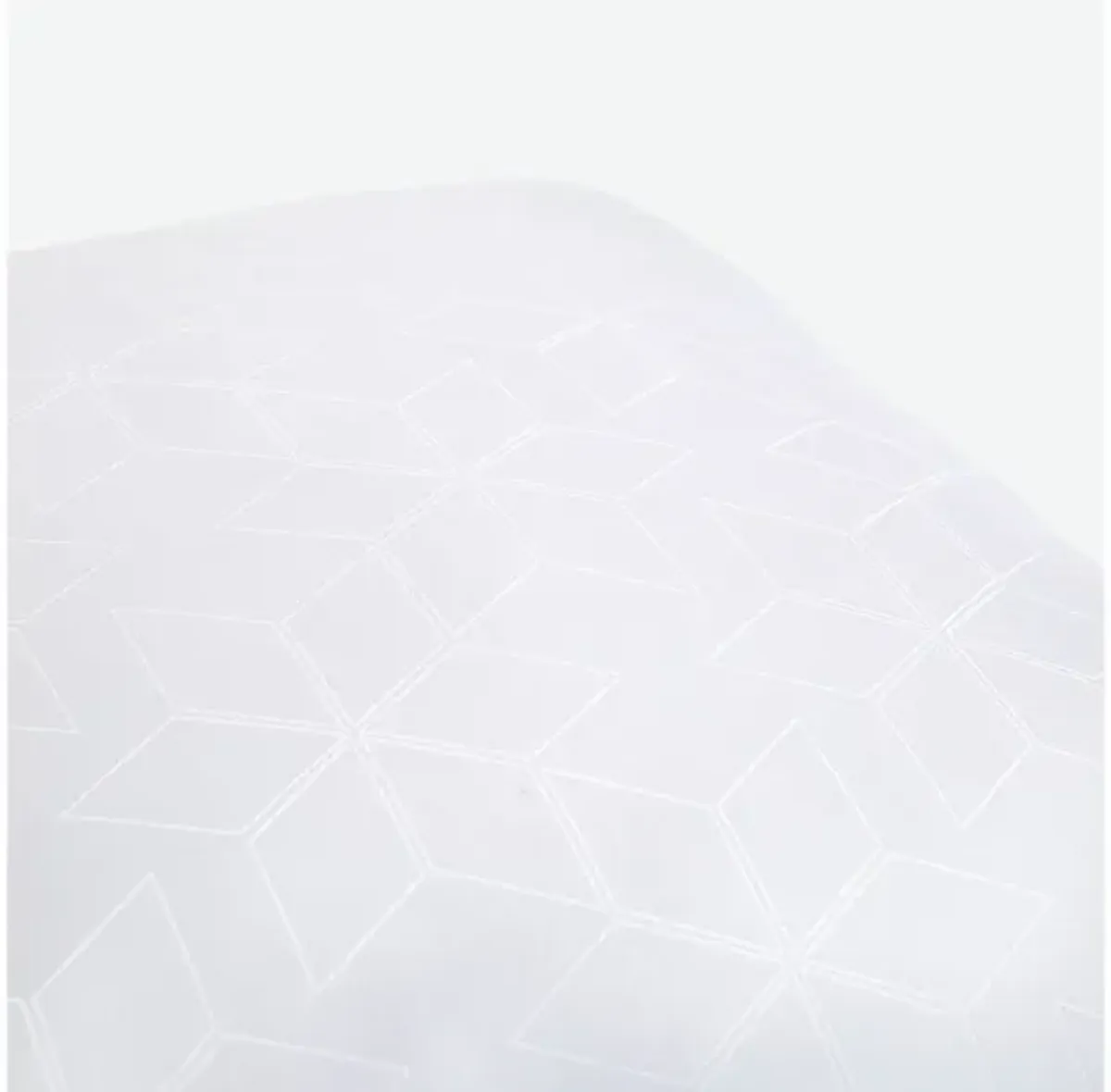King Cooling Shattered Ice Pillow - White