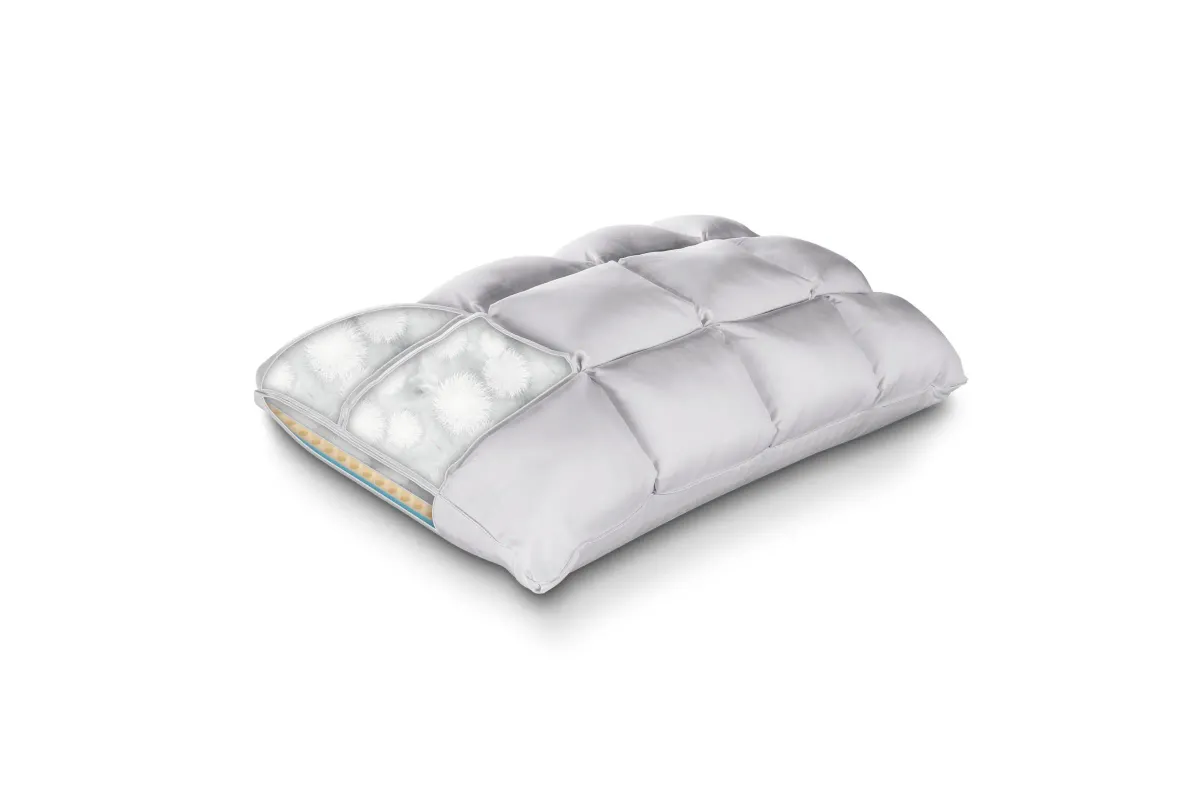 King Cooling SoftCell® Chill Pillow - White