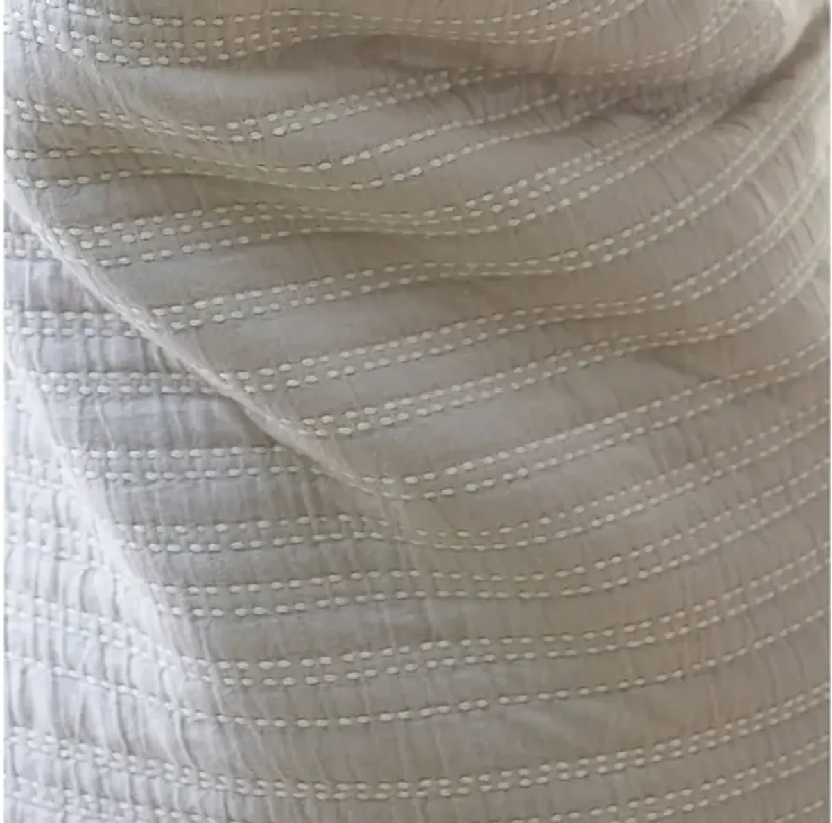 Everyday Cotton Full/Queen Coverlet - Oatmeal