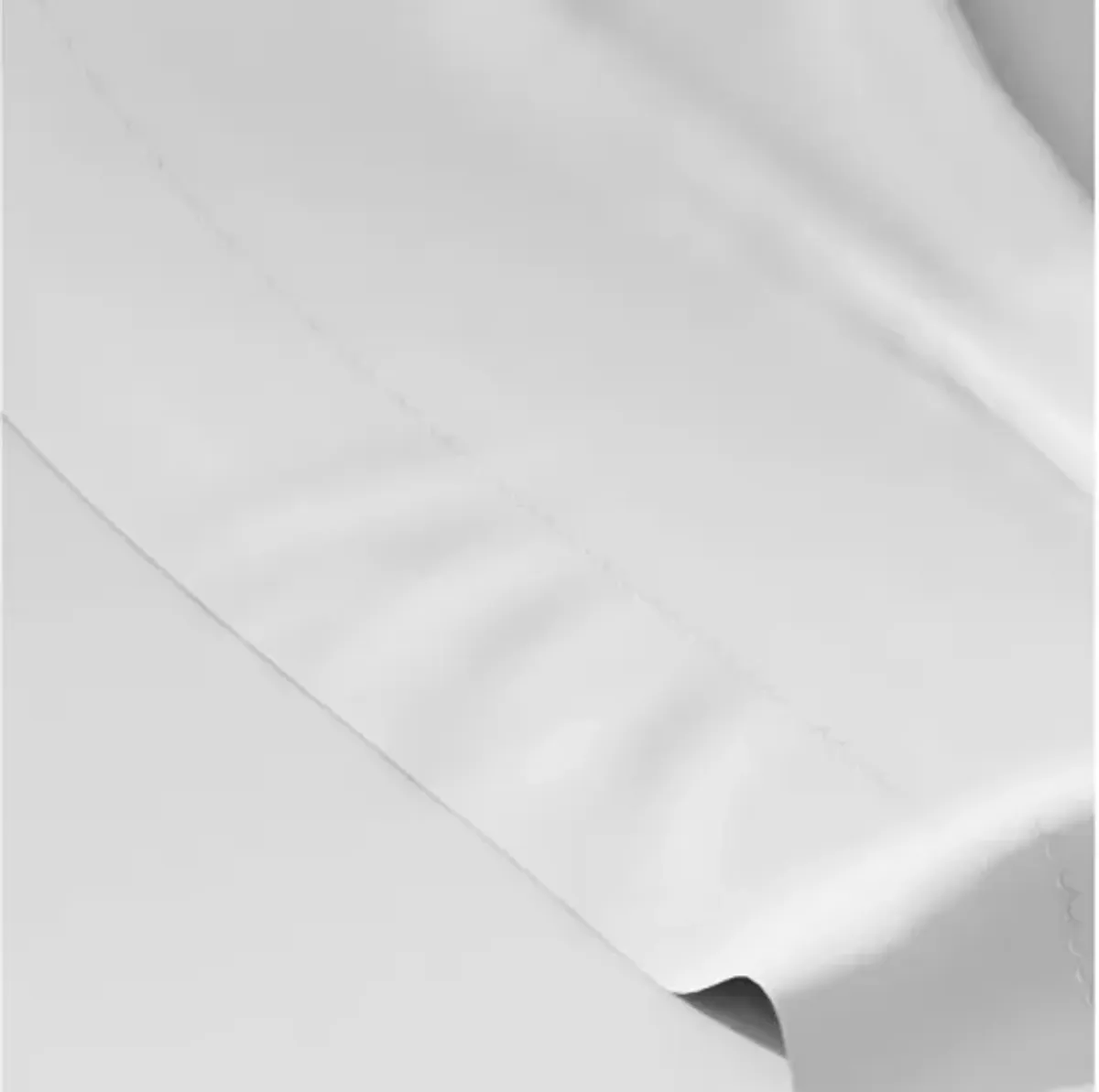 Weightless Cotton Split Head Queen Sheet Set - White