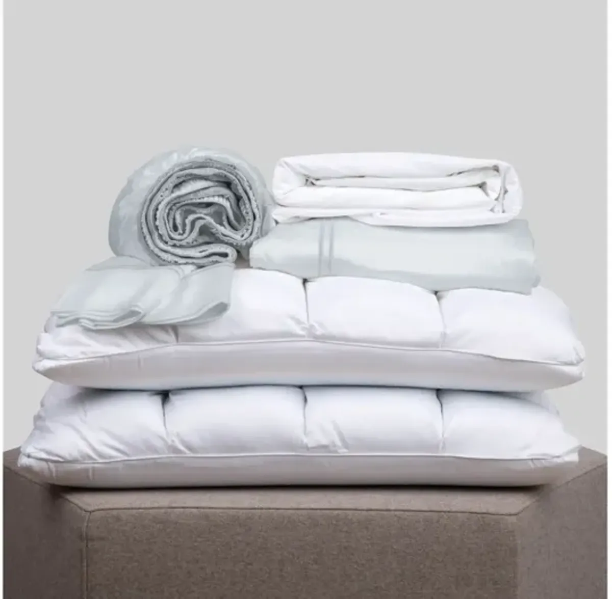 Cal King Cooling Bundle - Light Blue