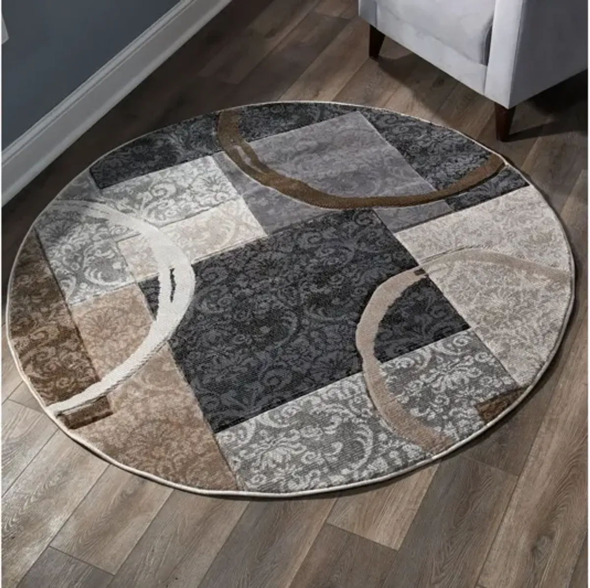 Alexia  8'1" Round Rug