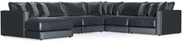 Brynn Slate 6-Piece Sectional with Left Arm Facing Chaise