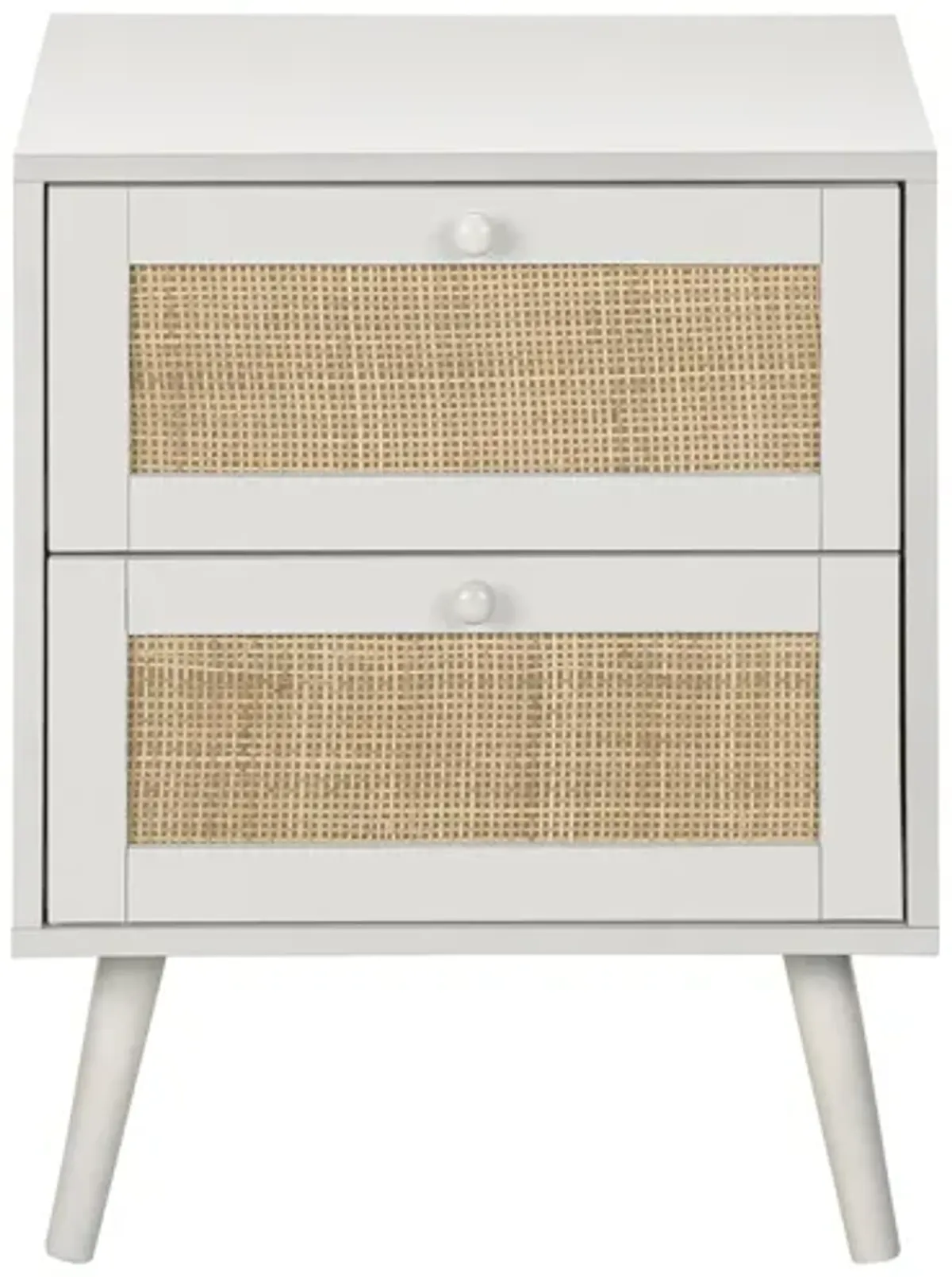 Monarch Specialties I 3619 - White End Table