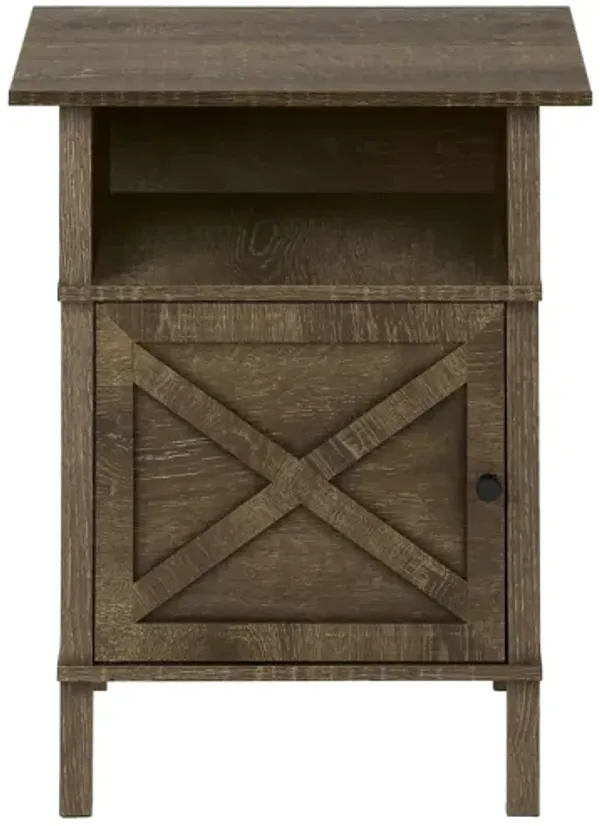 Monarch Specialties I 3811 - Dark Oak Accent Table