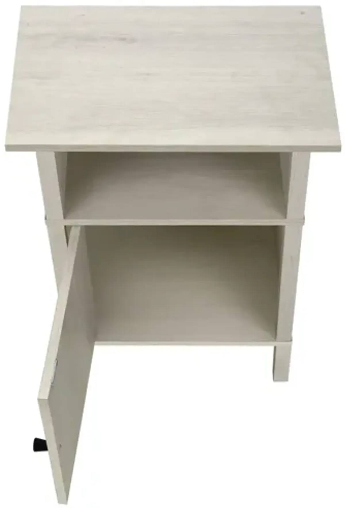 Monarch Specialties I 3812 - Washed Oak Accent Table