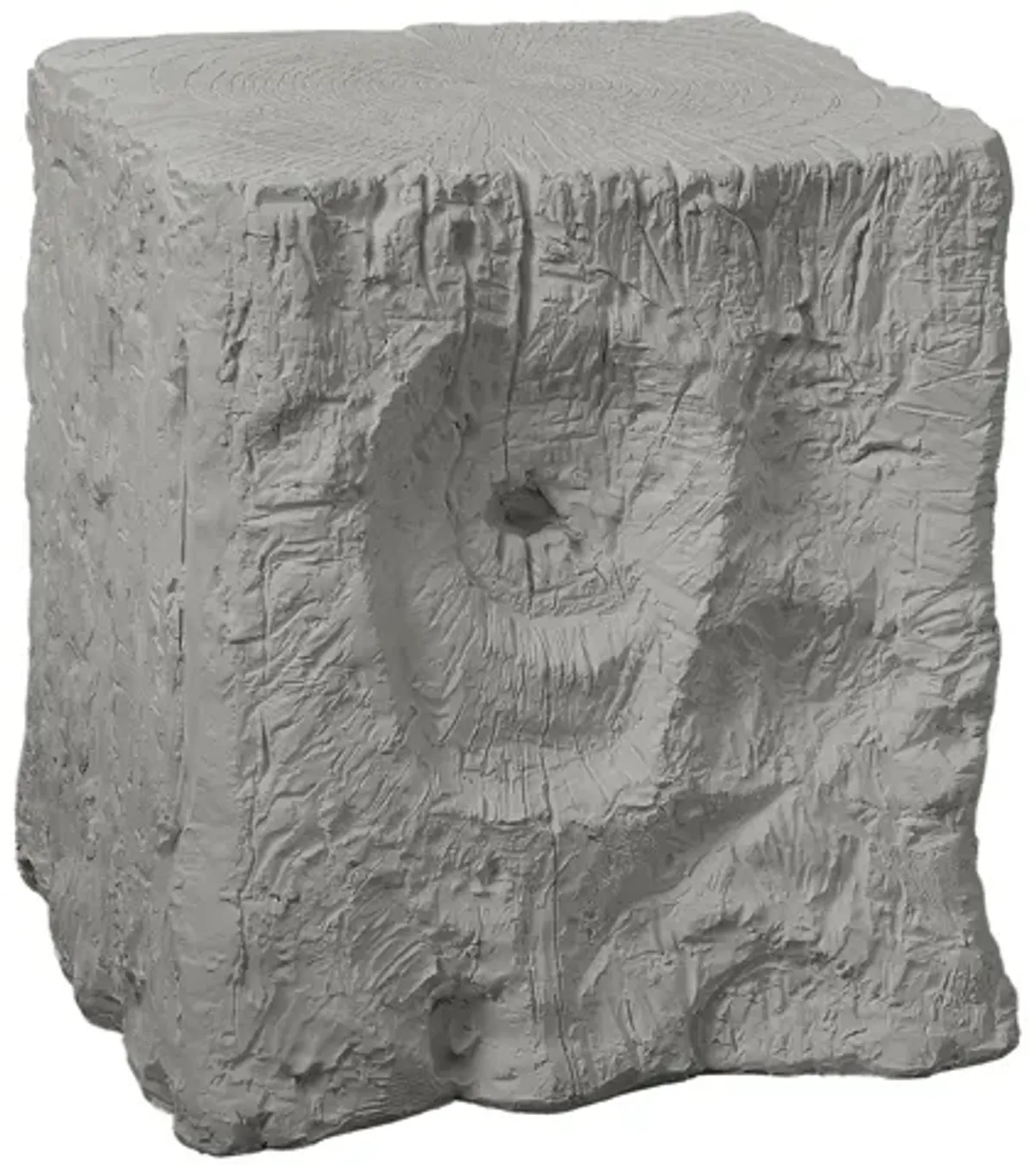 Monarch Specialties I 4110 - 25" Indoor/Outdoor Grey Accent Table