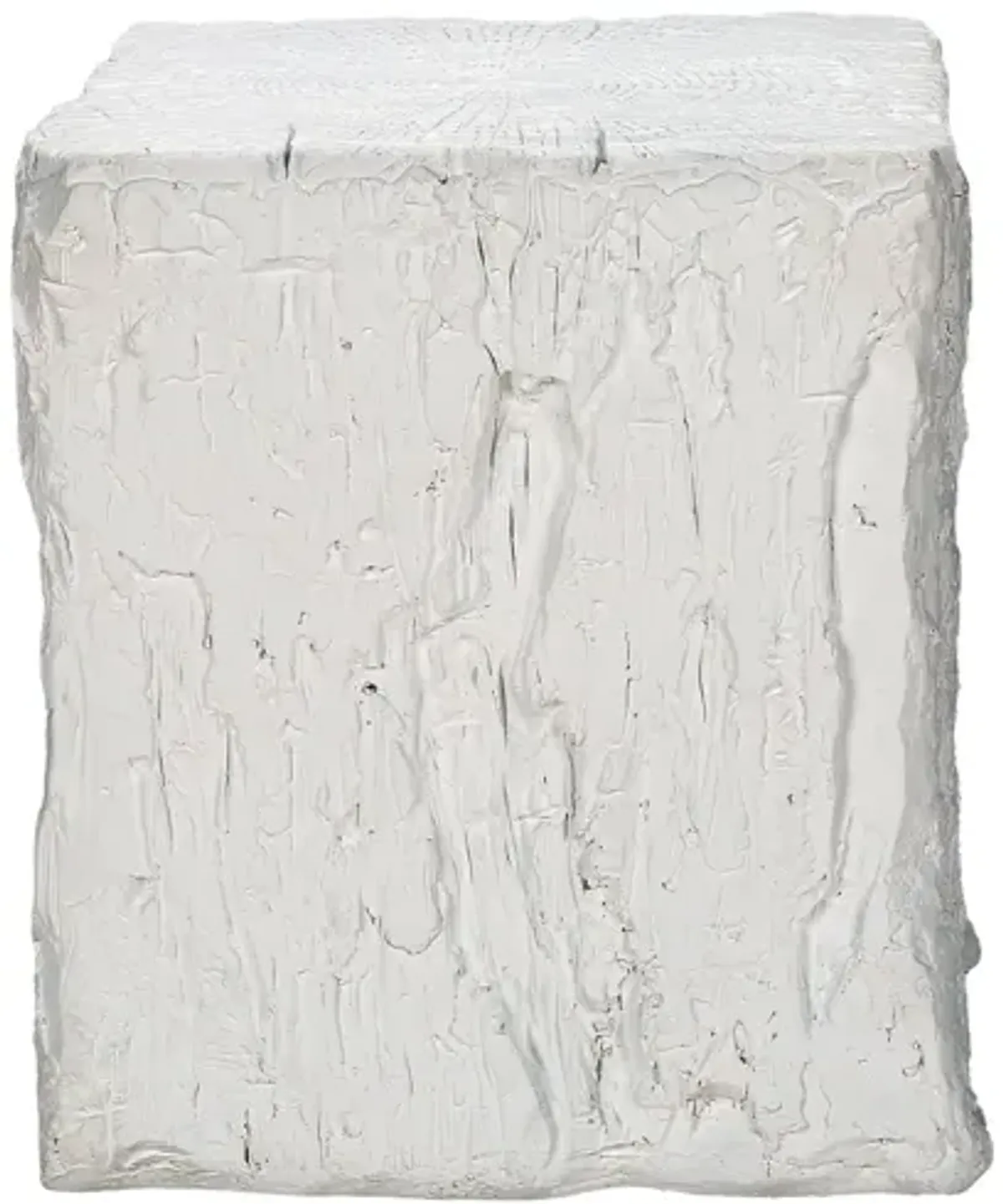 Monarch Specialties I 4111 - 25" Indoor/Outdoor White Accent Table