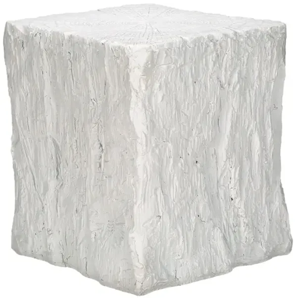 Monarch Specialties I 4111 - 25" Indoor/Outdoor White Accent Table
